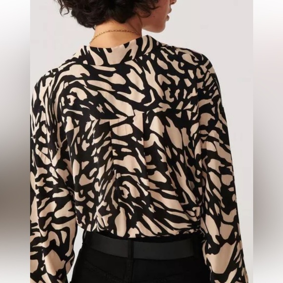 NEW BA&SH gala shirt size M jungle print - Picture 6 of 13